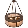 thumbnail image 5 of Meyda Tiffany 169163 Pomona 4 Light 28" Wide Pendant - Cafe Noir, 5 of 5