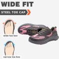 thumbnail image 3 of Steel Toe Cap Work Trainers Men Safety Trainers Women Lightweight Comfortable Safety Shoes Work Shoes Non Slip, 3 of 8