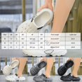 thumbnail image 6 of Rokment Mens Ortho Clogs Garden Shoes with Back Strap Lightweight Comfortable Chunky Pool Slides Bathroom Shower Water Sandals Closed Toe Beach Slippers, 6 of 7