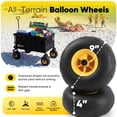 thumbnail image 2 of Sekey Heavy Duty Beach Wagon 200L Capacity, 9" Sand-Proof Wheels, 2 of 8