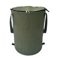 thumbnail image 3 of Clearance! Outdoor Trash Can Folding Trash Can For Outdoor Portable 600D Bidirectional Zipper Water-Proof Reusable Yard Leaf Rubbish Outdoor Recycle Bin For Garden Army Green, 3 of 3