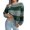 Green, variant on Vedolay Women's Fall Tops Womens Casual Sweaters Long Sleeve Crew Neck Ribbed Knit Pullover Tops,Blue L