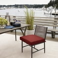 thumbnail image 3 of ARDEN Oceantex Outdoor Seat Cushion 21 x 21, Nautical Red, 3 of 9