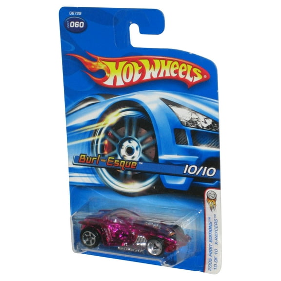 Hot Wheels (2005) First Edition X-Raycers Purple Burl-Esque 060 Toy Car #10/10