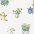 thumbnail image 3 of Norwall Wallcoverings Inc Kitchen Elements 32.7' x 20.5'' Gardening Sidewall Wallpaper, 3 of 3