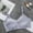 Grey, variant on Bra Milk Front Buckle Nursing Bra T-Shirt Bras Pink