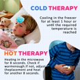 thumbnail image 3 of Children's ice pack for minor aches and pains, reusable, suitable for children and infants, for relieving body pain, bumps, bruises, and fever, first aid use, 4 pack small gel ice pack, 3 of 4