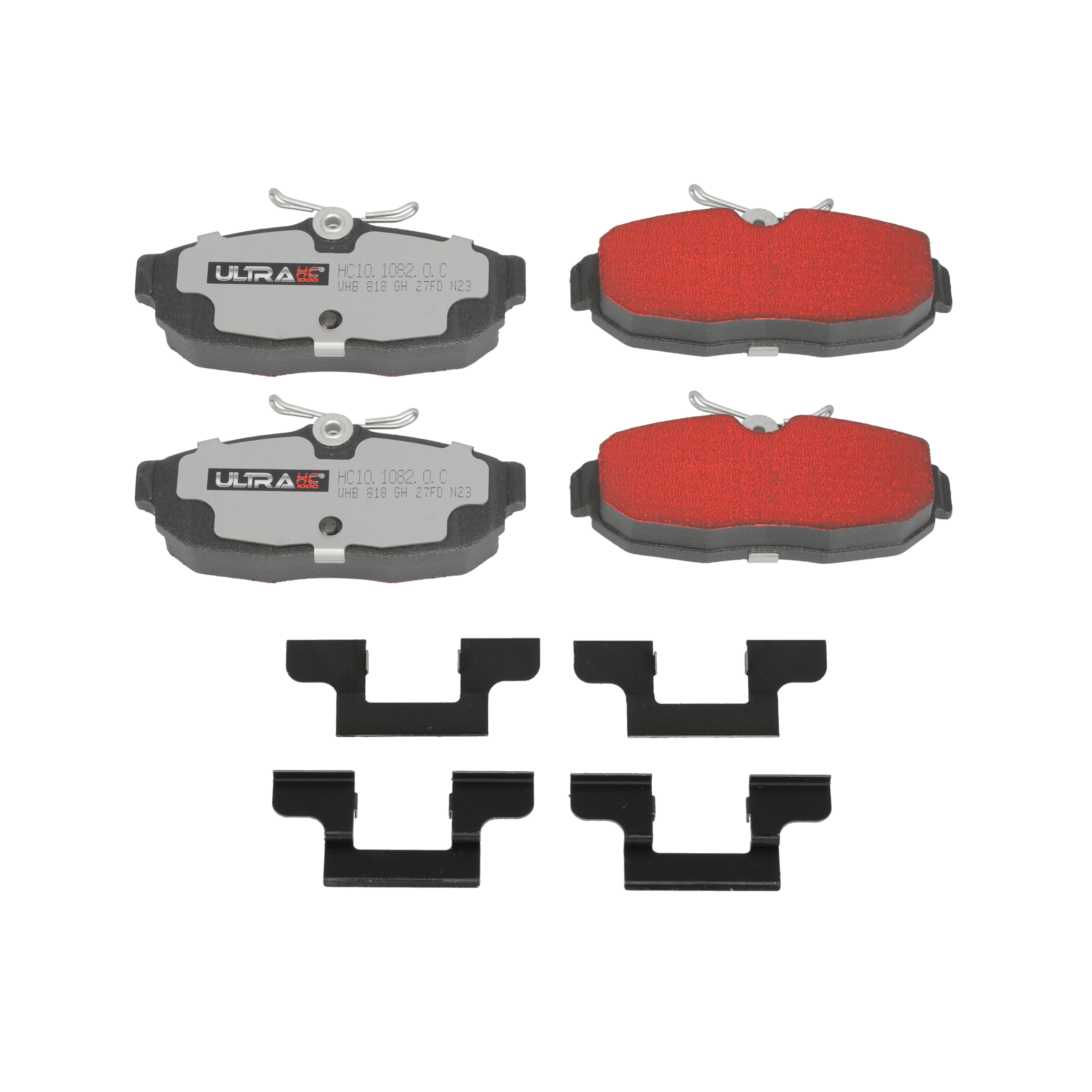 Ultra HC 1000 Brake Pad Set, Rear HC10.1082.0.C, Ford Mustang 2012-2005