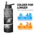 thumbnail image 4 of Holiday gifts Themed Water Bottle 40oz, Heavy Duty Triple Insulation, Straw, Stainless Steel Build, Leak Resistant Lids for Active Individuals on the Go, 4 of 6