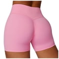 thumbnail image 2 of LILIYA Biker Shorts for Women High Waist Abdomen Control Shorts Training Stretchy Breathable Running Shorts Lightweight Soft Comfy Fitness Yoga Shorts, 2 of 9