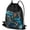 Blue/Grey, variant on Black Lightning Logo Drawstring Backpack Sports Bag Sackpack 17" x 13", Perfect for Gym, Yoga or Practice