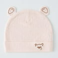 thumbnail image 2 of SGFCWSX Baby Fall Beanie Hat Boys Girls Windproof Warm Soft Cute Caps Pink Size 4-12 Months, 2 of 3