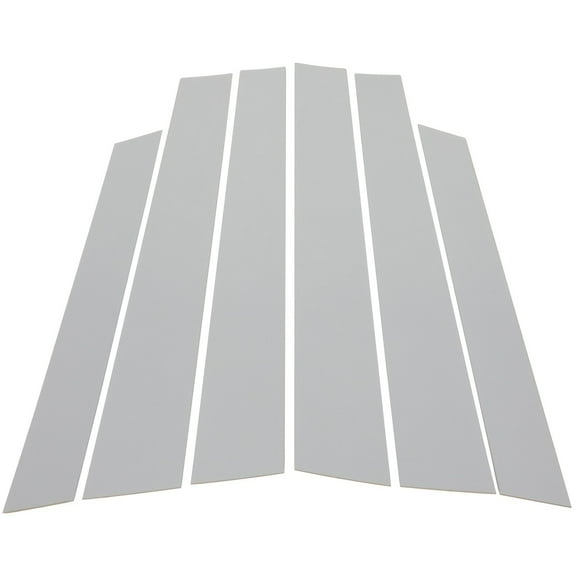 ECCPP Chrome Pillar Posts Covers fit for Honda CR-V 2.4L 2007 2008 2009 2010 2011 6PCS Set Door Trim Piano Cover Kit