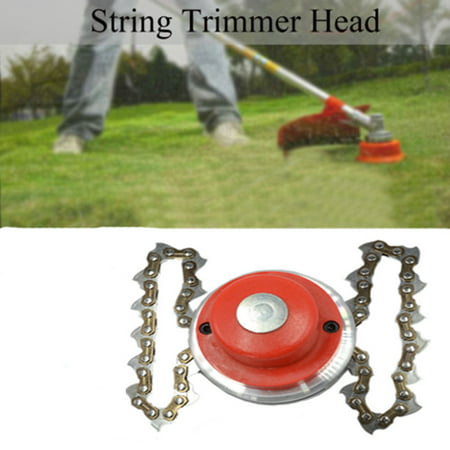 Trimmer Head Coil 65Mn Chain Brushcutter Garden Grass Trimmer for Lawn Mower (Best Rated Lawn Trimmers)