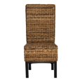 thumbnail image 4 of Safavieh Chaise de Salle à Manger Pembrooke, Naturel (Ensemble de 2), 4 of 4
