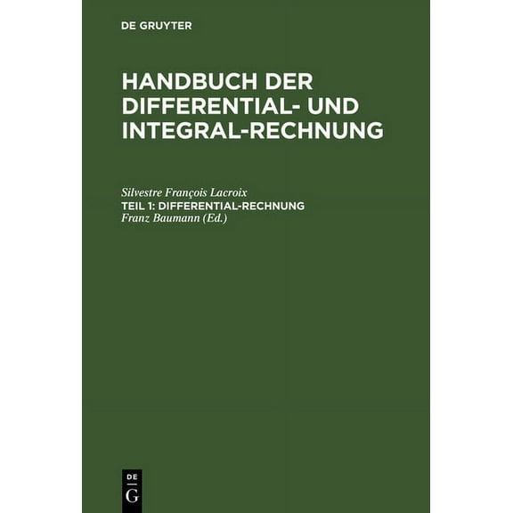 Differential-Rechnung (Hardcover)