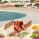 thumbnail image 2 of Soporte para latas de pollo 4 en 1 para parrilla y ahumador, 2 of 8