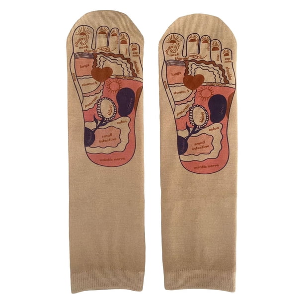 Calcetines de de pies, calcetines de reflexología de medias casuales suaves, para adultos en el hogar 30 centimetros