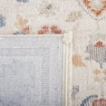 thumbnail image 6 of SAFAVIEH Blair Carleen Traditional Machine Washable Area Rug, 6'7" x 6'7" Round, Beige/Rust, 6 of 8