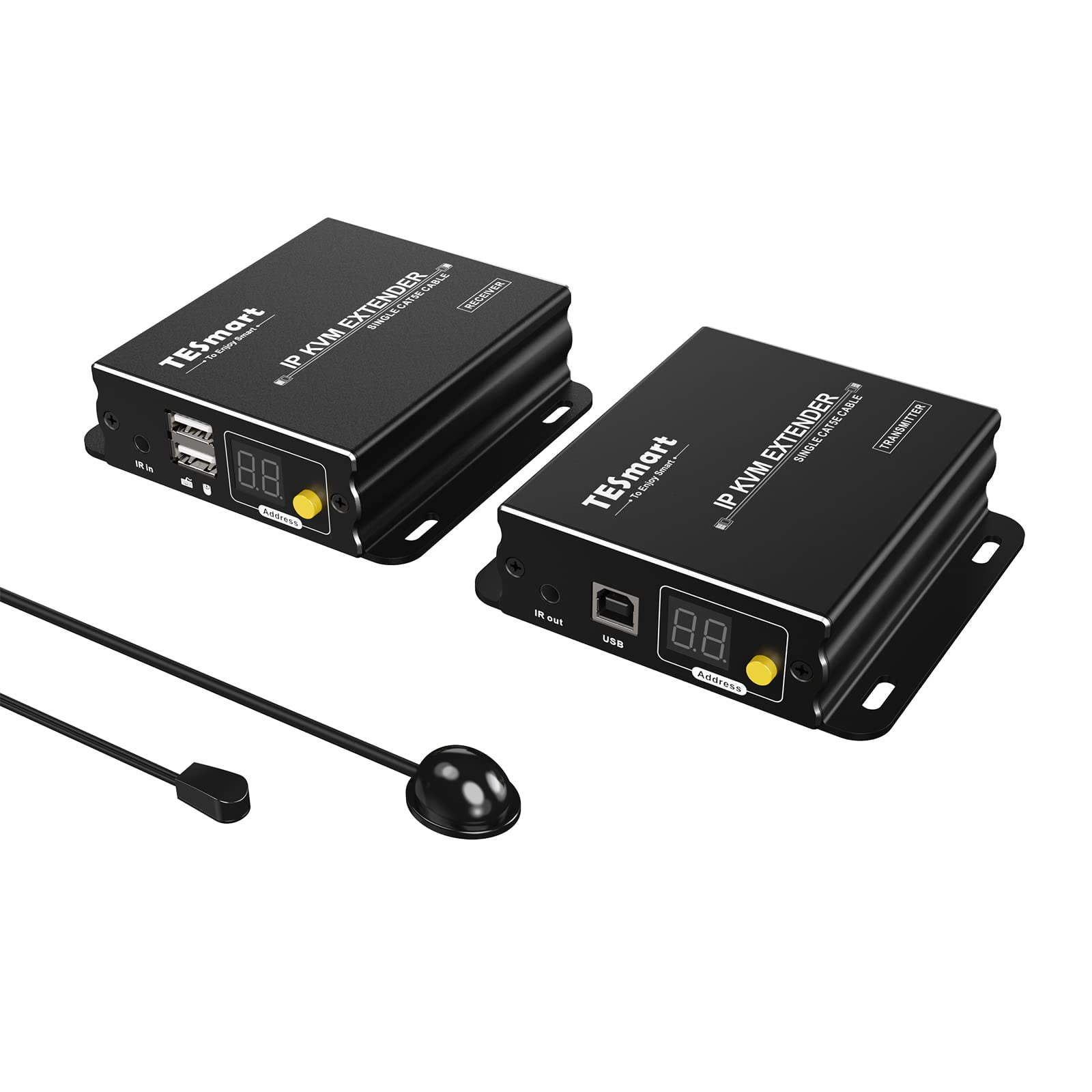 HDMI KVM Extender 1080P 60Hz Over Single Cat5e/6 Cable Up to 120m/393ft ...