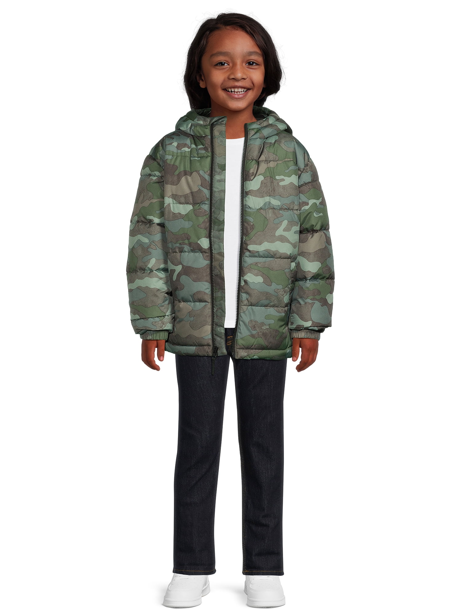Swiss Tech Boys Puffer Jacket, Sizes 4-18 Husky
