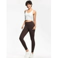 thumbnail image 2 of Thick High Waist Yoga Pants with Pockets, Tummy Control Workout Running Yoga Leggings for Women, 2 of 8
