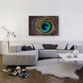 thumbnail image 2 of ARTCANVAS Peacock Feather Home decor Canvas Art Print - Size: 40" x 26" (1.50" Deep), 2 of 9
