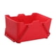 thumbnail image 5 of Cubo de hielo, caja de cerveza, contenedor de almacenamiento con asas de transporte, portátil multiusos rojo, 5 of 7
