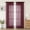 Burgundy, variant on MKHILL 78 Inch Long Ivory Sheer Curtains 2 Panels Set, Light Filtering Privacy for Living Room/Bedroom, Semi Transparent Voile Rod Pocket Window Treatment, Each 42" W x 78" L