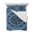 thumbnail image 7 of Blue Compass Nautical Twin Size Down Alternative Comforter, Lightweight Comforter Quilt Bedding Set with Pillow Shams Coastal Vintage All Seasons Bed Comforter Duvet Insert 68"x86", 7 of 7
