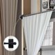 thumbnail image 4 of Barras de Cortina Magnéticas para Puertas de Metal 16 a 28 Pulgadas Diámetro 1/2 Pulgada Aplicaciones Ajustables Uso Múltiple Puertas Francesas, 4 of 6