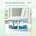 thumbnail image 4 of lanema 2pcs Desk Display Betta Fish Tanks for Pet Fish with Covered Top and Clear View, 4 of 9