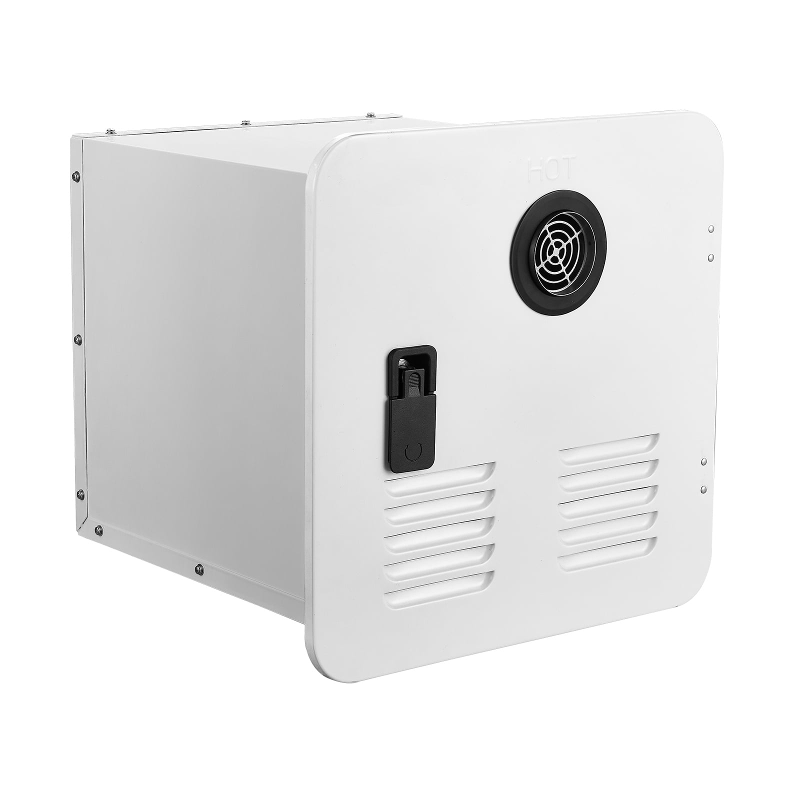 KFFKFF Tankless Water Heater for RV, Immediate Hot Water Supply with 15 x 15 inches White Door and Remote Control, 55000BTU Enhanced Comfort Level, Perfect for Regular Use by RV Families