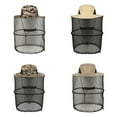 thumbnail image 4 of Mosquito Head Net Hat Anti-Mosquito Hat Cap Adjustable Convenient Folding Sun Fishing Hats, 4 of 9