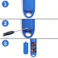 thumbnail image 4 of Báscula de Cocina Digital Electrónica con 3 Cucharas Medidoras. Báscula para Alimentos para Racionar Leche, Harina y . 500 G/0,1 G de Carne., 4 of 6