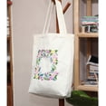 thumbnail image 2 of Maydear White Canvas Bag Embroidery Kit with pre-Printed Pattern and Instruction， DIY Crafts Supplies Embroidery kit for Adults, 2 of 3
