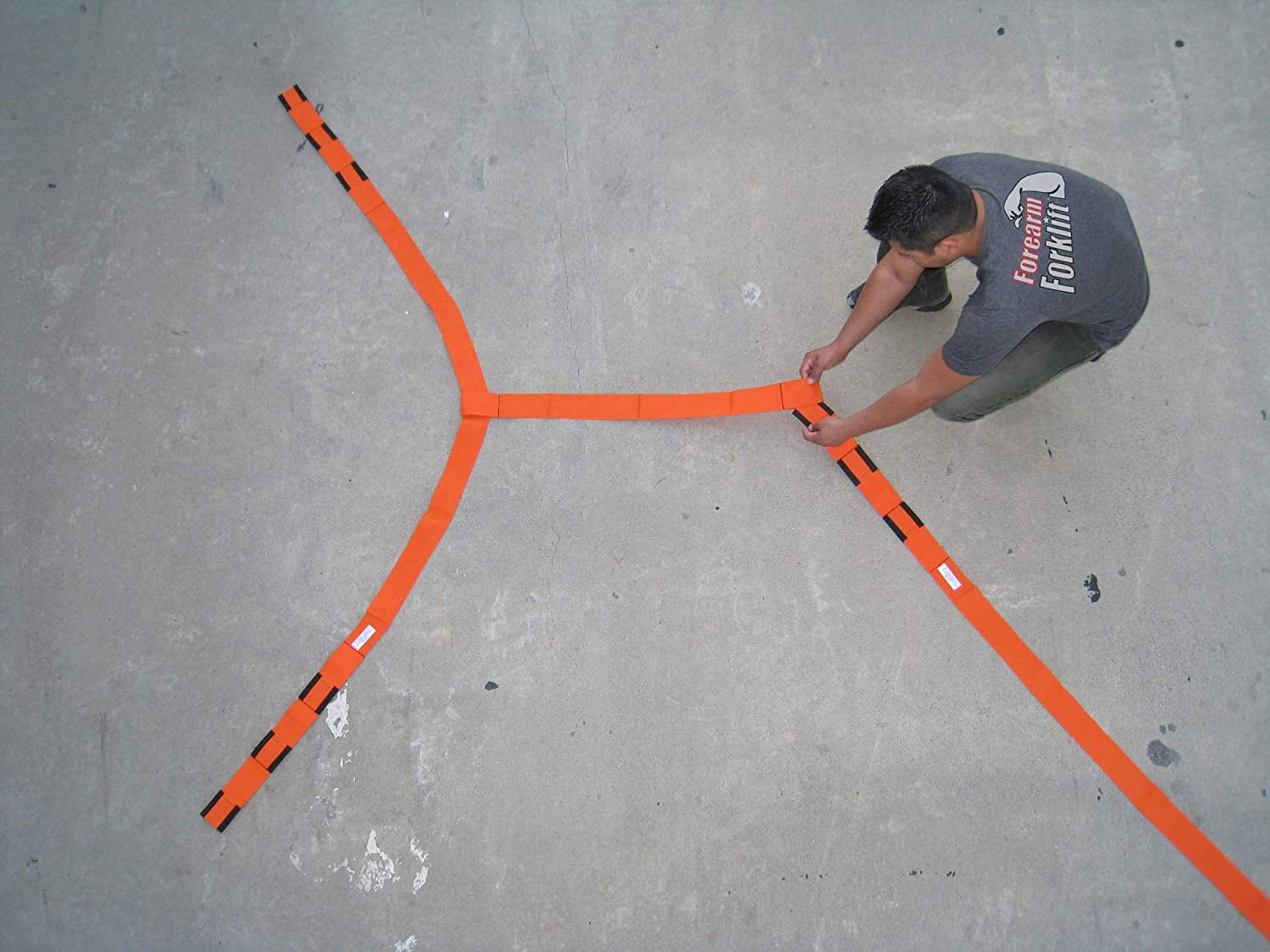 Extension For Use With Lifting Straps Or Harness Adds An Additional 3 5 Feet Model Ext Orange For Use With Forearm Forklift Lifting Straps Moving Harnesses To By Forearm Forklift Walmart Com