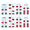 style 2, variant on Christmas Nail Wraps, Nail Cute Gel Nail Stickers Self Adhesive Manicure