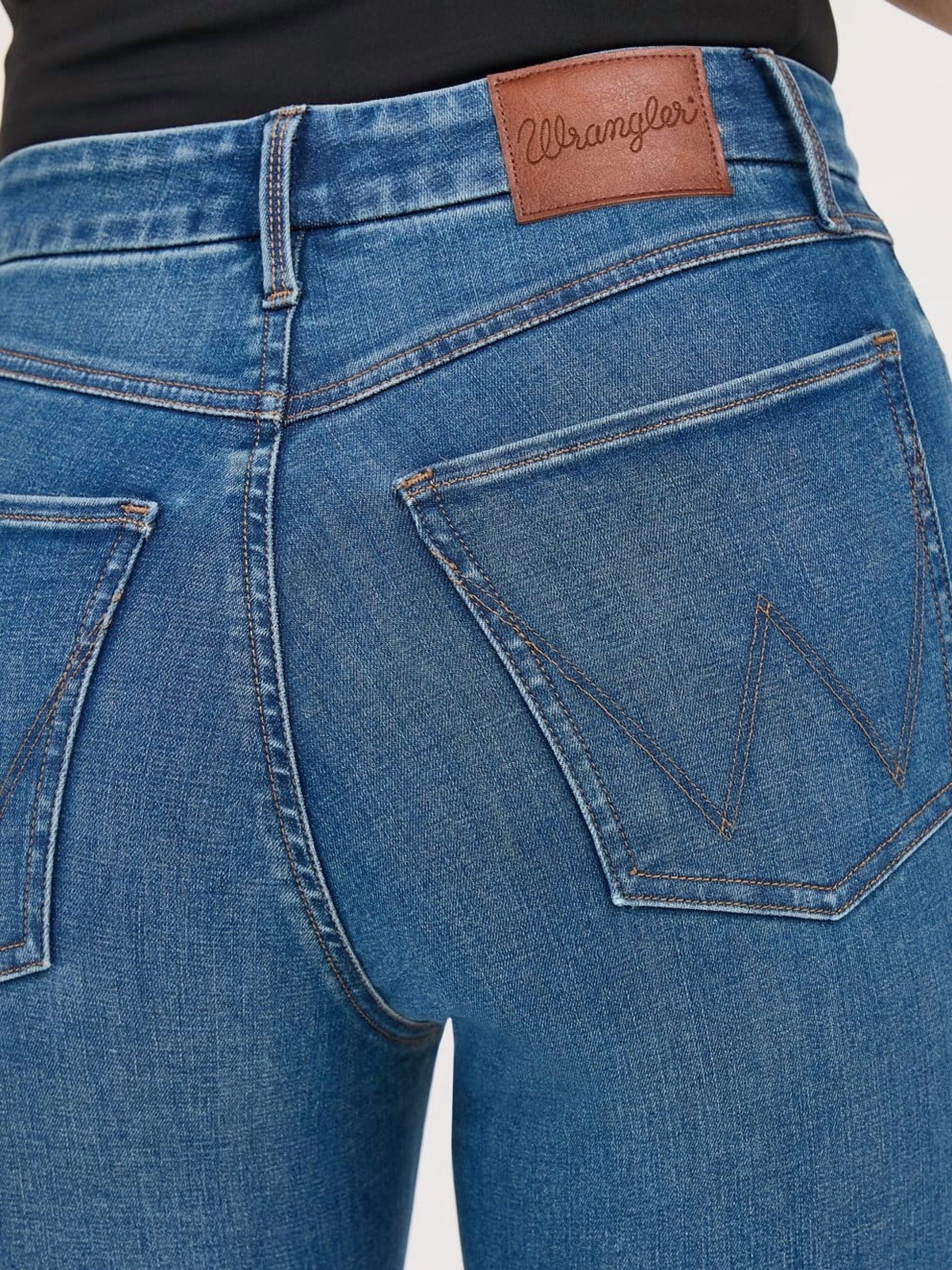 Wrangler Womens    BeSpoke High Rise Bootcut Regina Jean 32x30 Blue Medium