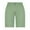 Green, variant on IYTR Mens Shorts Classic Casual Business Dress Shorts Solid Color Slim Button Zipper Shorts Hot Pink L