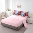 thumbnail image 3 of jejeloiu Coastal Black Cat 7 Pieces Bedding Comforter Set Kids,Colorful Oil Painting Full Bedding Set For Girl,Reversible, 3 of 7