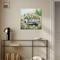 thumbnail image 3 of Vintage Trucks And Flowers Chic Farmhouse Canvas Wall Art by Art Remedy, Gallery Wrapped, 24"x24", 3 of 7
