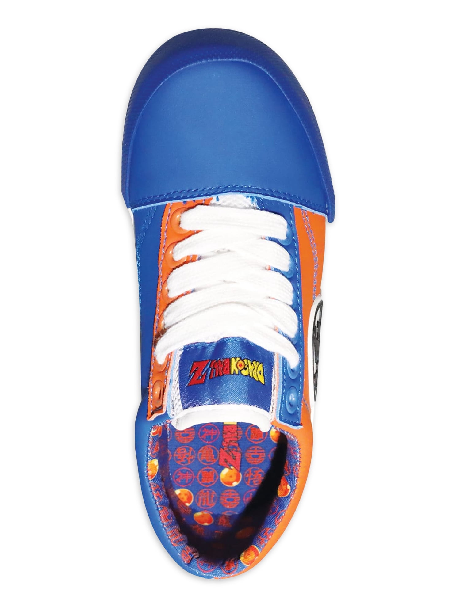 Dragon Ball Z Little Boy & Big Boy Canvas Low-Top Sneaker, Sizes 11-7