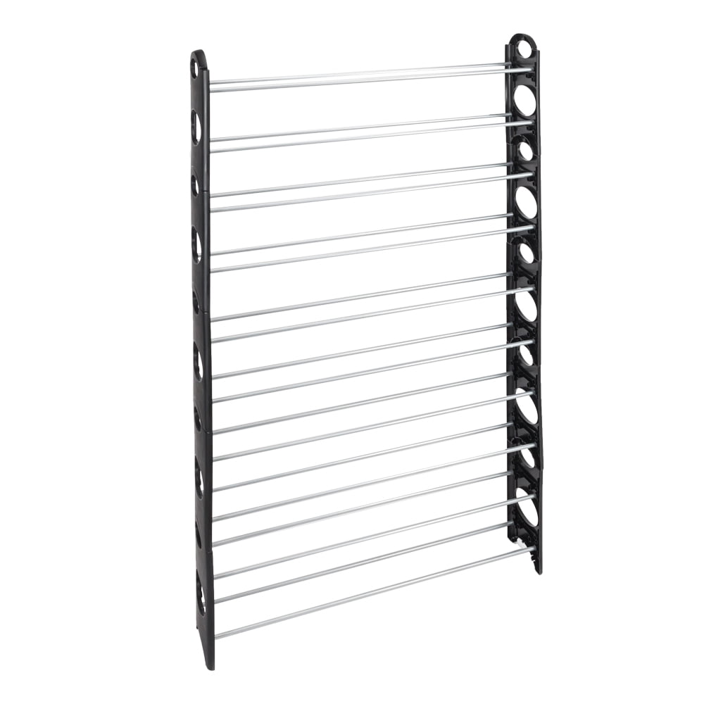 Kepooman 10 Tiers Shoe Rack, 50 Pairs Non-woven Fabric Shoe Tower Organizer Cabinet, 38.19" L x 7.48" W x 60.62" H