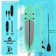 thumbnail image 7 of Arlopu Inflatable Stand up Paddle Board, 12ft Fishing Paddle Board Non-Slip Comfort Deck for Adult, 7 of 7