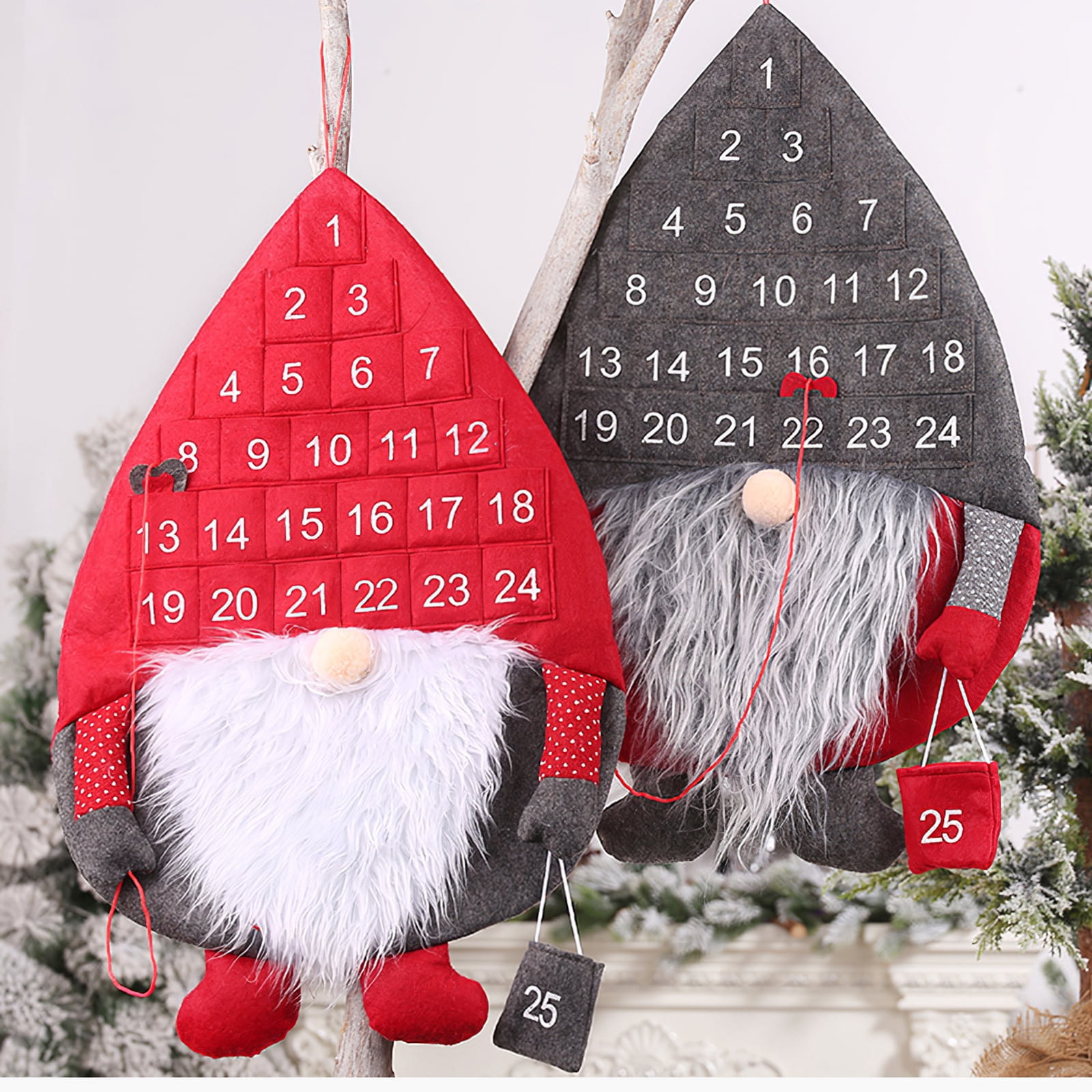 Toma Christmas Advent Calendar Non-Woven Fabric Christmas Wall Calendar  Countdown Calendar Funny 24 Day Pockets Calendar Hangings Decor for Wall  Home Decoration - Walmart.com