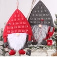 thumbnail image 4 of Calendario De Adviento De Navidad Tela No Tejida Calendario De Pared De Navidad Calendario De Cuenta Regresiva Divertido 24 Días Bolsillos Calendario Colgantes Decoración Para La Pared Decoración Yuarrent HA026809-02, 4 of 6