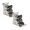A 2PCS, variant on Folding Table Legs Folding Hinge Hardware Workbench Legs | Adjustable Folding Support With Screws Bracket Table Legs Folding Bracket Table Fittings Furniture 2PCS Stationery Cards And Envelopes Set