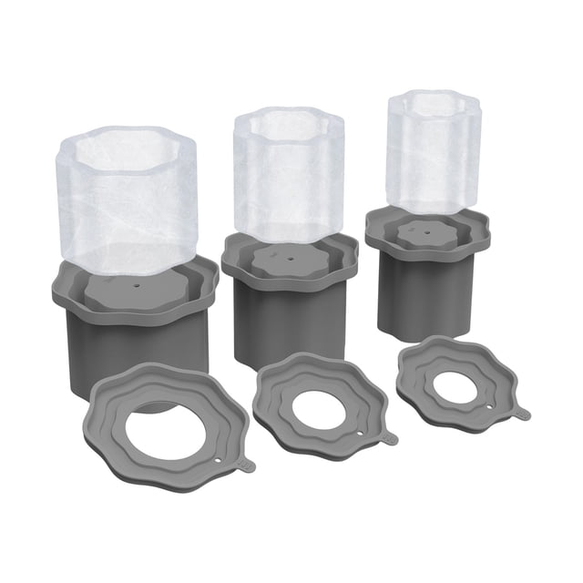 ZZHZGZ Canada Sale Silicone for Ice Spheres and Large Cubes Easy Release Tray
