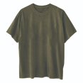 thumbnail image 3 of YDLCAFD T-Shirts pour Femmes Col en V Crop Mode Décontractée Imprimé Col Rond Manches Courtes Pull T-Shirt, 3 of 4